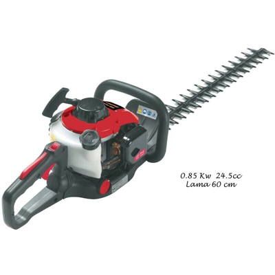 Bricoshop24 - Castor Tagliasiepi Motore a Scoppio 0.85 Hp 24.5cc Lama 60 Siepi Decespugliatore