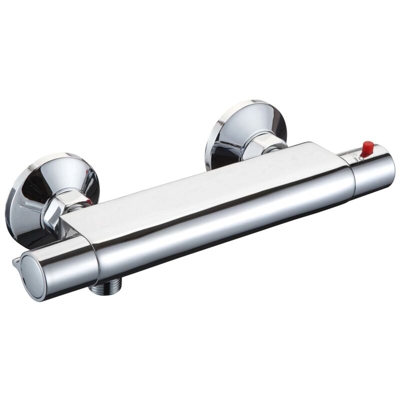 Rubinetto Miscelatore Termostatico per Doccia VICO Cromo - Argento - Schütte