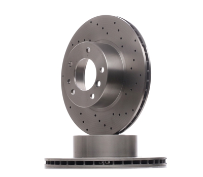 RIDEX Dischi Freno 82B2645 Freni a Disco,Dischi Dei Freni BMW,5 Limousine (E34),7 (E32),5 Touring (E34)