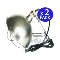 Set di 2 portalampada a infrarossi con protezione características