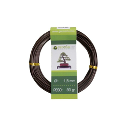 Filo di alluminio ramato (alluminio-ramato) Geotools 1,5 mm per bonsai, 80 gr en oferta