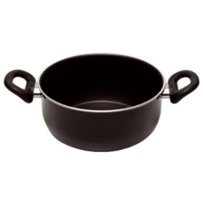 Casseruola Firenze con 2 manici Cm 22 nero - Ballarini