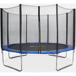 Trampolino 370 cm, colore: Blu, con rete di protezione - modello: Saturne | Alta QualitÃ | Norme UE - Blu características