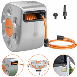 Avvolgitubo automatico rotoroll evolution claber metri 20 completo di accessori precio