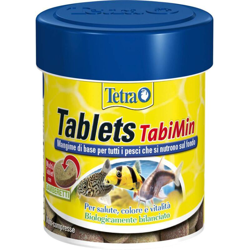 TABLETS TABIMIN MANGIME BASE PER PESCI DA FONDO 120 TABS - Tetra características