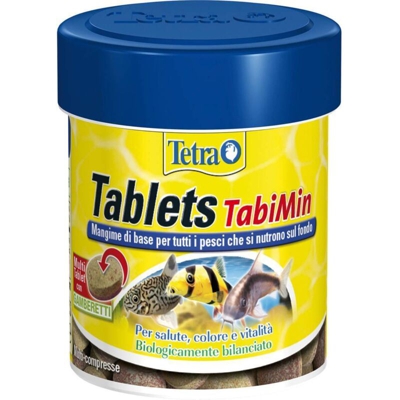 TABLETS TABIMIN MANGIME BASE PER PESCI DA FONDO 120 TABS - Tetra