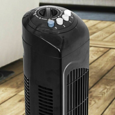 Ventilatore a torre colonna torretta 45W a 3 velocita' cm 75h con timer e oscillazione rotazione