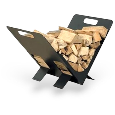 Fraschetti - Portalegna leggio per camino caminetto cm40x32xh45 accessori camini