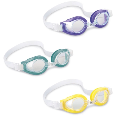 occhialini nuoto per bimbo da mare piscina occhiali colori vari 55602 - Intex