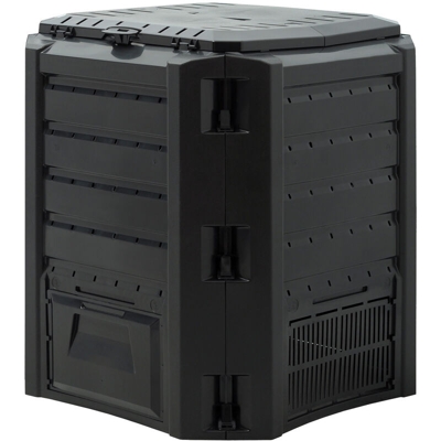 Compostiera da giardino Composter da giardino 380L - 800L - 1200L - 1200L - 1600L Compostiera termica Quick Composter Bio 380 Litri
