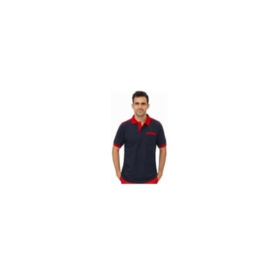 Polo Cargo Con Bmc Blu Rosso 2Xl