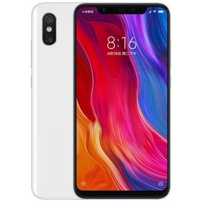 Mi 8 Bianco Dual Sim Display 6.21'' Full HD+ Octa Core Ram 6GB Storage 64GB WiFi - 4G Fotocamera 12Mpx - Android