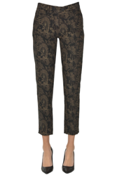 Printed chino trousers precio