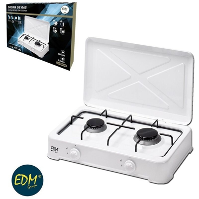 Cucina a gas 2 fuochi smaltata EDM