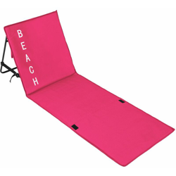 Materassino da spiaggia con schienale - materassino mare, materassino spiaggia, materassino da mare - rosa fucsia en oferta