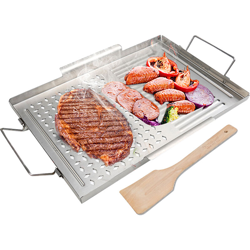 Silver KP4004 Bistecchiera in acciaio inox 430 + spatola grill precio