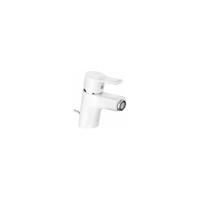 Kludi 375339165 Rubinetto per Bidet, Bianco/Cromo