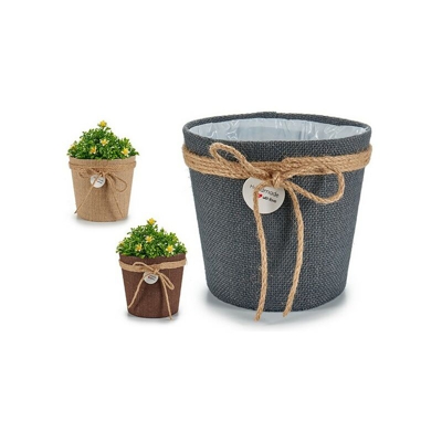 Vaso Stoffa (18 x 17 x 18 cm)