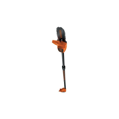 BLACK+DECKER Motosega a Batteria Litio - Potatrice da Giardino Asta regolabile fino a 4 metri, Impugnatura Ergonomica Antiscivolo 18 V, GPC1820LB-QW
