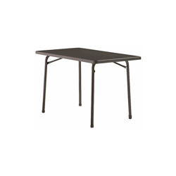 Sieger 220/G Tavolino Pieghevole da Giardino, 115 x 70 cm, Struttura in Acciaio, pianale Mecalit-PRO, Altezza 72 cm, Colore: Antracite en oferta