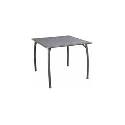 greemotion 416397.0 Tavolo Quadrato da Giardino in Metallo, Grigio, 90x90x74 cm precio