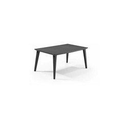 Keter Tavolo da Giardino Lima Lungo 160 Cm, Tavolo da Esterno Adatto Per 6 Persone, Bianco en oferta