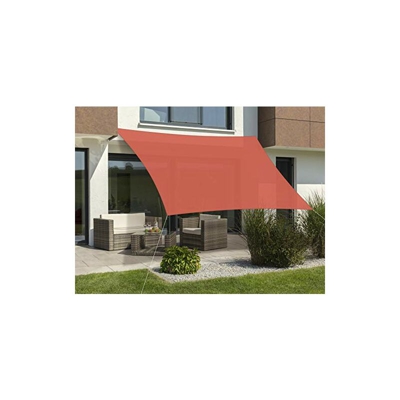 Schneider-Schirme Teneriffa 500 x 500 cm, Tenda da Sole. Unisex-Adulti, Terracotta
