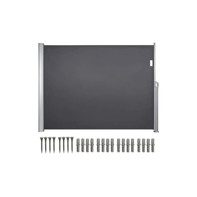 uyoyous Tenda paravento laterale 160 x 300 cm TÃV, testato contro i raggi UV, antistrappo, frangivista laterale, per balcone, terrazza, tenda