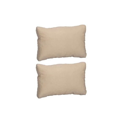 beo Semplice Cuscino Lounge qualitÃ Ammortizzatore Posteriore, Elegante e di Facile Manutenzione, Alto Comfort di Seduta, Circa 60 x 40 cm, 2-Pack,