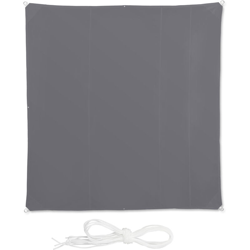 Relaxdays Shade Sail, Square, Water-Repellent, Protection with Tethers, Balcony Canopy, WXD, Grey Tenda a Vela, Quadrata, Impermeabile, Protezione características