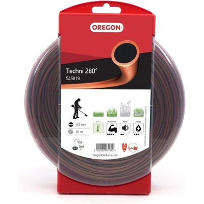 Oregon 545819 - Techni linea trimmer resistente al calore per 280 erba alta ed erbacce