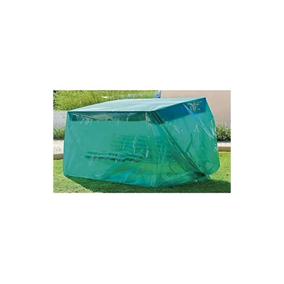 Maillesac JP0017 Custodia per Dondolo, in plastica, Dimensioni: 260 x 130 x 180 cm, Colore: Verde Traslucido