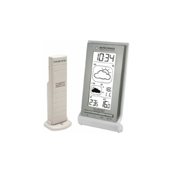 La Crosse Technology WD2123IT-WHI-S - Stazione meteorologica, Colore: Bianco en oferta