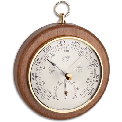 TFA 45.1000.01 - Legno Barometro Interno, 121 mm
