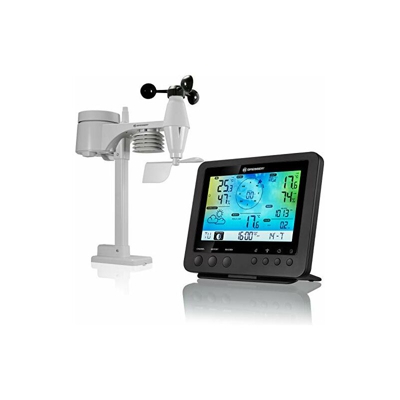 Bresser 7002580 Stazione Meteo A Colori Wi-Fi con Sensore Professionale 5 In 1