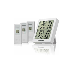 BRESSER Stazione Meteorologica, Bianco, 10.5 X 2.6 X 12 Cm en oferta