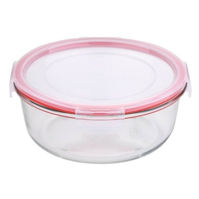 Porta pranzo Ermetico San Ignacio Rosso Vetro Borosilicato (1,2 L)