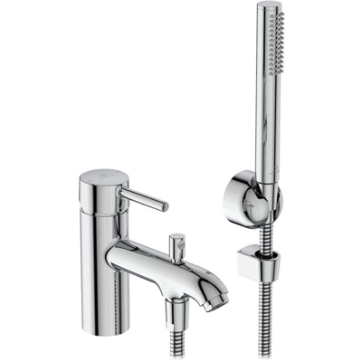 Ideal Standard BC191AA Ceraline Miscelatore monoforo per vasca da bagno, Cromo, Leva Singola