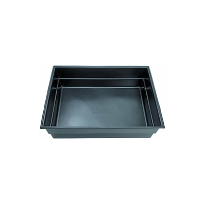 Oase 50761 Laghetto Preformato PE 600 architettonic, Nero, 115 x 155 x 45 cm