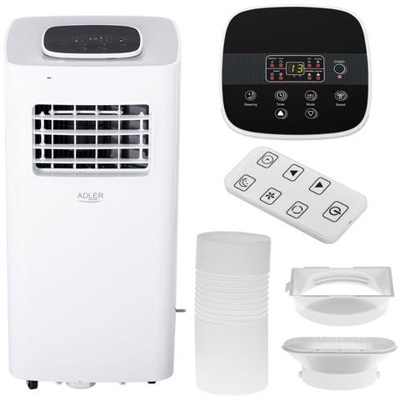 Ad 7924 Climatizzatore Portatile 5000 Btu / h, Deumidificatore, Telecomando, Timer, 20 M2 575w