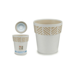 Vaso Orfeo Plastica Albă 20 en oferta