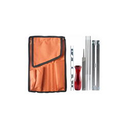Poweka - Motosega per affilatrice Kit per affilatura Stihl altre lame, include le lime da 5/32 3/16 e 7/32, manico in legno, indicatore di profonditÃ características