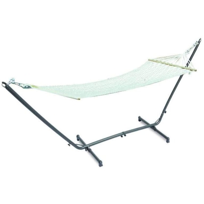 Hammocks AM66 Amaca da Giardino in Cotone, Supporto Non Incluso, 200 x 80 cm, Bianco