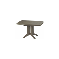 GROSFILLEX Vega Tavolo, PVC, Grigio, 118 x 77 x 72 cm en oferta