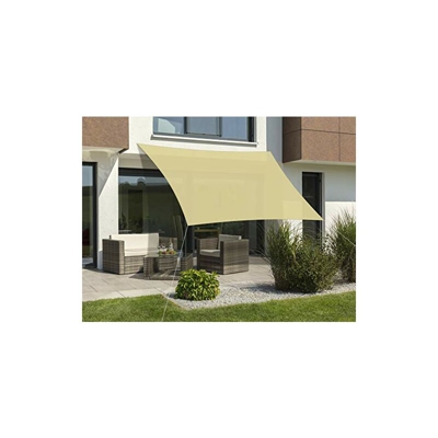 Schneider-Schirme Lanzarote 400 x 400 cm, Tenda da Sole. Unisex-Adulti, Canna