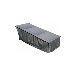 SORARA - Guaina per Sdraio | 178 x 74 x 74/36 cm (L x P x A/A) | Grigio | Impermeabile | Poliestere con strato in poliuretano | Per Mobili da características