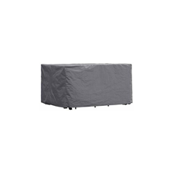 Perel Garden ocgs-M Custodia Protettiva per Rettangolare Lounge di Set di M, Nero, 185Â x 150Â x 95Â cm precio