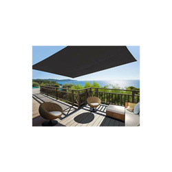 ideanature Tela di oscuramento rettangolare 2,45 x 3,45 m poliestere scivolano Anti UV 160 g/m2 grigio antracite, 500009, Grigio Antracite, 44 x 25 x precio