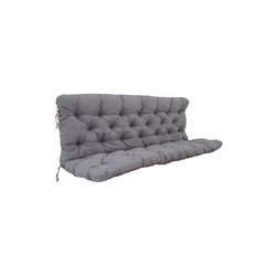 Chicreat Cuscino da panchina, con schienale, grigio chiaro, 150 x 98 x 8 cm precio