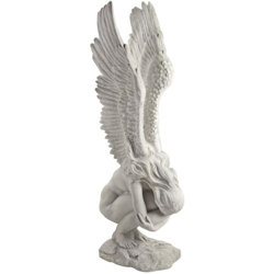 Design Toscano NG33660 Scultura Angelo del Ricordo e della Redenzione, Grande, Avorio, 28x20.5x77.5 cm características
